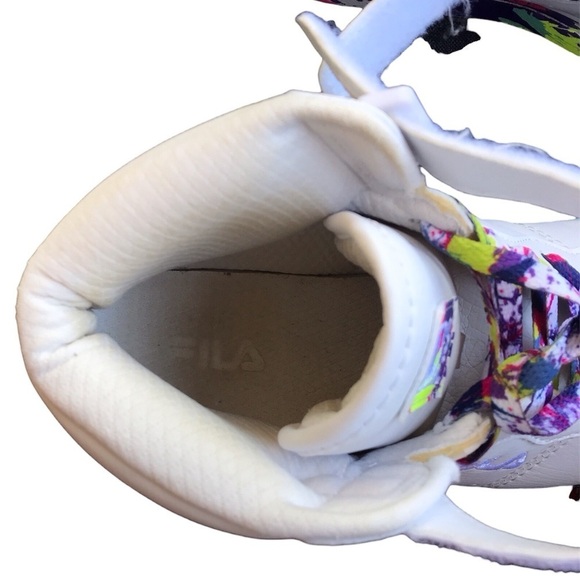 Fila Vulc 13 Paintball Splatter Sneakers size 8.5 - Picture 7 of 10